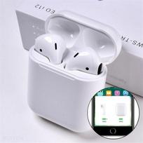 Macaron InPods 12 I12 TWS Wireless Bluetooth Earbuds HiFi Sports Earphones for iPhone Xiaomi Samsung balta
