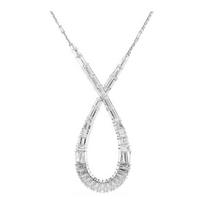 Swarovski Hyperbola Hyperbola Design Rhodium Plated Necklace Women's Silver 5679438 sidabras