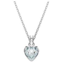 Swarovski Imber Love Diamond Pendant Necklace Women's Silver 5711346 sidabras
