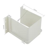 1pc U-shaped Sink Drawer Kitchen&Bathroom Drain Ring Sealing Baffle Edge Banding Sewer Slot Cabinet Recessed Under Drainage