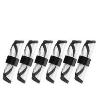 6PCS PVC Fishing Lure Covers 37*20cm Lure Guard Protector Portable Fishing Hook Covers  Bait Storage 6PCS-28*15cm