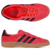 Adidas Jr Gazelle Indoor Sneakers Black Gold Jr6304 UK 4