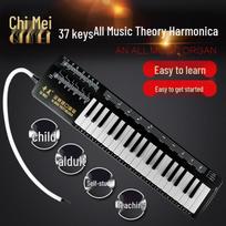 Chime 37-Key Beginner Music Theory Harmonica for Children and Adults 37 Keys
