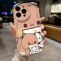 Phone Case Hot BuBu DuDu Couple Cartoon For Samsung Galaxy S26 S25 S24 S23 S21 S20 FE Plus Ultra F06 3D Wave Soft TPU Back Cover Samsung S20 FE