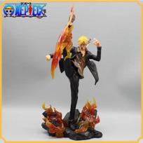 33cm Anime One Piece Sanji Figures PVC GK Statue Action Figures Set Model Playthings For Children Gifts High Quality