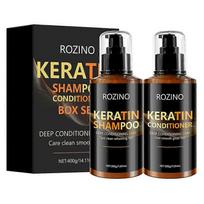 Keratin Hair Treatment Shampoo Kit Deep cleansing and repairing 200ml