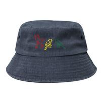 Trendy Ajax 3 Little Birds Bucket Hat Unisex Lightweight Camping  Washed Denim Fisherman Hats Beach Hat One Size
