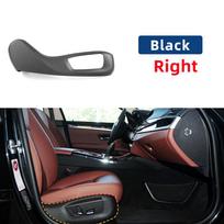Automobilio priekinės išorinės sėdynės bėgelių dangtelio pakeitimas BMW 5 7 X5 X6 F18 F10 F07 F01 F02 F15 F16 F85 F86 Daugkartinio naudojimo atsarginė dalis black