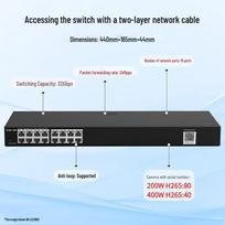 Ruijie RG-ES216GC 16-Port Gigabit Managed Layer 2 Switch