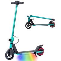 VANKEL S32 Vaikiškas Lengvas ir Patogus Elektrinis Paspirtukas 150W Variklis 80KG Apkrova 24V2.5Ah Baterija Lauko Sulankstomas E-Paspirtukas žalia