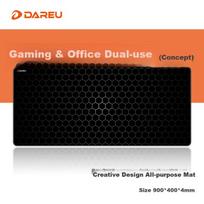 DAREU Gaming Mouse Pad, FPS Smooth Thickened Precision Edge-Locked, Computer Keyboard Office Extra Large Desk Mat, Concept 900*400*4mm