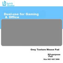 Lingshe (LINGSHE) Mouse Pad, 900*400*3mm, FPS Gaming Specific, Precision Edge-Locked Gaming Mouse Pad, Computer Desk Mat, Charming Gray PLUS