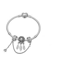 Pandora Holy Dream Catcher 925 Silver Bracelet Set Women's Silver ZT-0026 sidabras