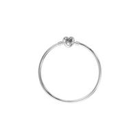 Pandora Moments Heart Shape Chain Bracelet 925 Silver Bracelet Women's Silver Silver 15CM mirror jewelry box sidabras