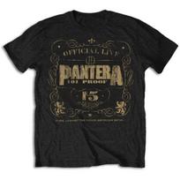 Pantera 101 Proof Live Dimebag Darrell Metal Official Tee T-Shirt Mens S