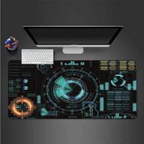Modern abstract Technology Mousepad Gamer Office Mat Mouse Pad Light Gaming Room Desk Mat Art Keyboard Mats Mausepad Company 30cmx60cm(11.8x23.6inch)