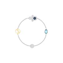 Swarovski Variety Magic Chain REMIX Lucky Hand Classic Bracelet Women's Blue # 5373249 mėlyna