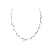Swarovski Constella Exquisite, Fashionable and Elegant Silver Necklace for Women 5638696 sidabras