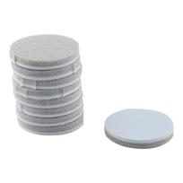 18pcs/set 40mm Round Felt Furniture Pads Heavy-Duty Self-Stick Protector Anti-Scratches Non-Damage Reduce Noise Table Chair Leg smėlis