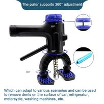 Car Dent Repairing Puller Lifter Tool 360 degrees    Paintless Dent Removal Tool with 28 Glue Puller Tabs for Auto Dent Removal Mirror Dents