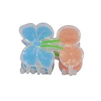 Fruit Plastic Shark Clip Bow Hair Grab Clip Retro Cherry Hair Claw  Vacation mėlyna
