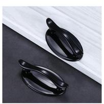 4 vnt. Rankena Durų Langų Lipni Pagalbinė Rankena Spintos Rankenėlės Rankena Langų Spintelės Stalčiaus Rankenėlė Baldų Dekoravimas 4Pcs black
