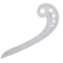 Pattern Making Plastic Metric French Curve Ruler Spline Design Measure Ruler Sewing Tool gryna