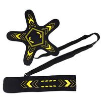 Football Kick Trainer Soccer Ball Kicking Belt Neoprene Soccer Training Waist Belt Football Training Aid for Football Volleyball geltona