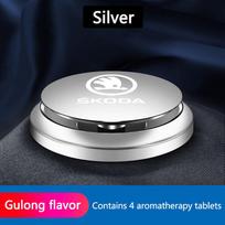 yngcr0 Car Air Freshener Solid Perfume Rotating Aromatherapy Decor For Skoda Octavia Rapid Kodiaq Karoq Fabia Kamiq Superb Derivative V