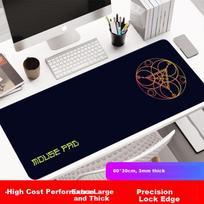 Lingshe Mouse Pad 800*300*2 Extra Large Thick Gaming Mouse Pad, Student Office Computer Desk Pad, Precision Edge Locking P68 Magic