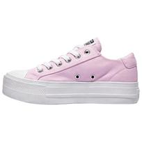 Converse Day One Platform Canvas Shoes Women's Low Top Pink
