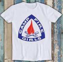 Camp Fire Girls Sexy PinUp Girl Power Meme Funny Gift Tee T Shirt 2601 XL