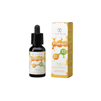 SAPIENS Vitaminas D3 + K2, 30 ml
