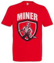 Miner II T-Shirt Coal Miner Mineworkers Mine Miners Mining Socialism Worker XL