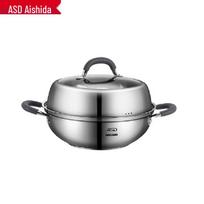 ASD 28cm 304 Stainless Steel Multi-Function Cooker