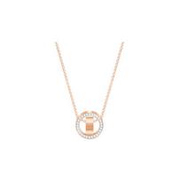Swarovski Hollow time comes, simple and modern clavicle chain necklace, women's model 5289495 auksas