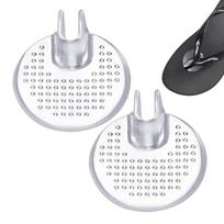 Portable Thong Sandal Toe Protectors Silicone Non Slip Clear Reusable Cushion for Men Women Home Beach Vacation Shopping Walking balta