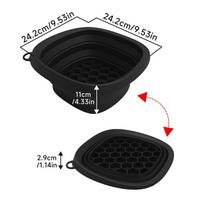 Ice Face Bowl Facial Ice Bath Bowl for Cold Plunge Reusable Spa Tool with Built-in Tray Portable Foldable Wash Basin for Daily juoda