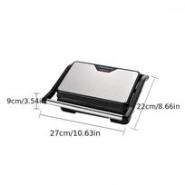850W Portable Panini Grill Press Sandwich Maker Double Side Heating Breakfast Machine Multifunction Steak Machine