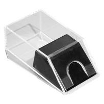 Blackjacks Shoe Discard Tray Clear Poker Cards Dealing Shoe Clear Acrylic Card Dispenser Blackjacks Game Accessories 1