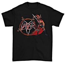 New Slayer Band Show No Mercy Album Pentagram Thrash Metal TShirt badhabitmerch Unisex T-Shirt M