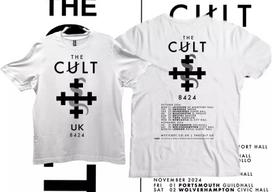 The Cult UK 2024 Tour T-shirt. Sublimation Print L