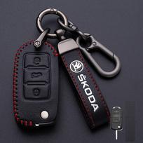 MBLH7 Automobilio Nuotolinio Raktų Pakabuko Dėklas Dangtelis Apsauginis Laikiklis Korpusas Skoda Octavia A5 A7 Fabia Superb Kodiaq Karoq Automobilio Raktų Pakabuko Aksesuarai