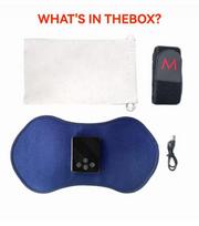 Rechargeable Infrared Red Light Therapy Belt for Waist Muscle Recovery Private Label mėlyna