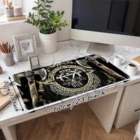 1PC Viking Norse Large Durable Mouse Pad Suitable for Office Desks, Gaming Desktops.Non-Slip Back P103 30cmx60cm(11.8x23.6inch)