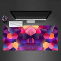 Multi Colored Blocks Splicing Print Mousepad Desk Pad Large Gaming Mouse Pad Gamer Ofice Mat Mouse Pad Light Gaming Room Desk Mat Unisex 30cmx60cm(11.8x23.6inch)