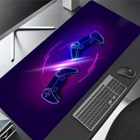 Purple Gamepad Mousepad Desk Pad Large Gaming Mouse Pad Gamer Ofice Mat Mouse Pad  Pad 30cmx60cm(11.8x23.6inch)