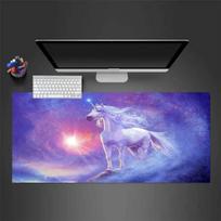 Galaxy Unicorn Desk Mat Desk Pad Large Gaming Mouse Pad Gamer Ofice Mat Mouse Pad  Pad Unisex 30cmx60cm(11.8x23.6inch)
