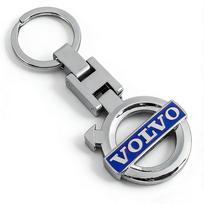 afpge4 Volvo automobilio raktų pakabukas 3D metalinis logotipas Raktų žiedas Tvirtas raktų laikiklis Volvo Xc60 Xc90 V40 V60 S60 V50 V90 S80 C40 XC40 V70 XC70 T6 gray
