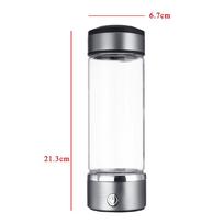 420ML Hydrogens-rich Cup Generator Alkaline Maker Ionizer Bottle Rechargeable Negative Ion Water Cup